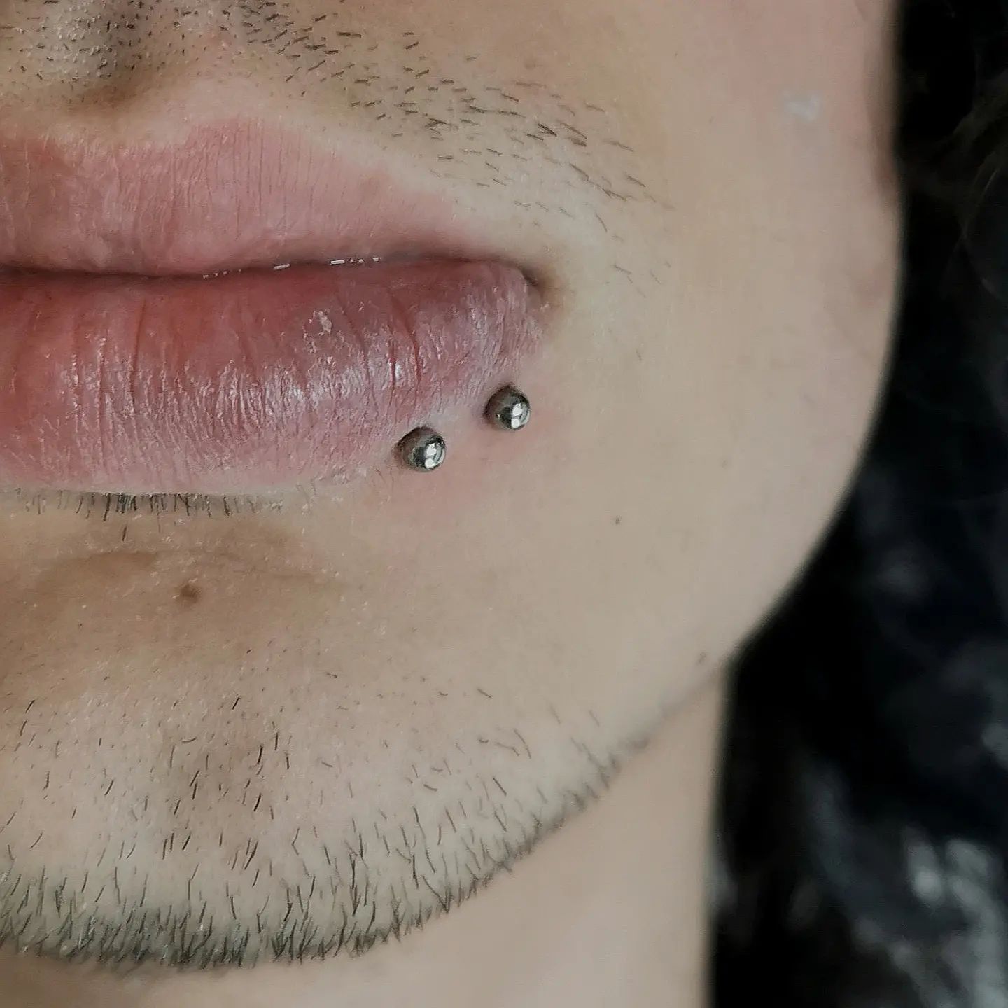 Spider sale lip piercing